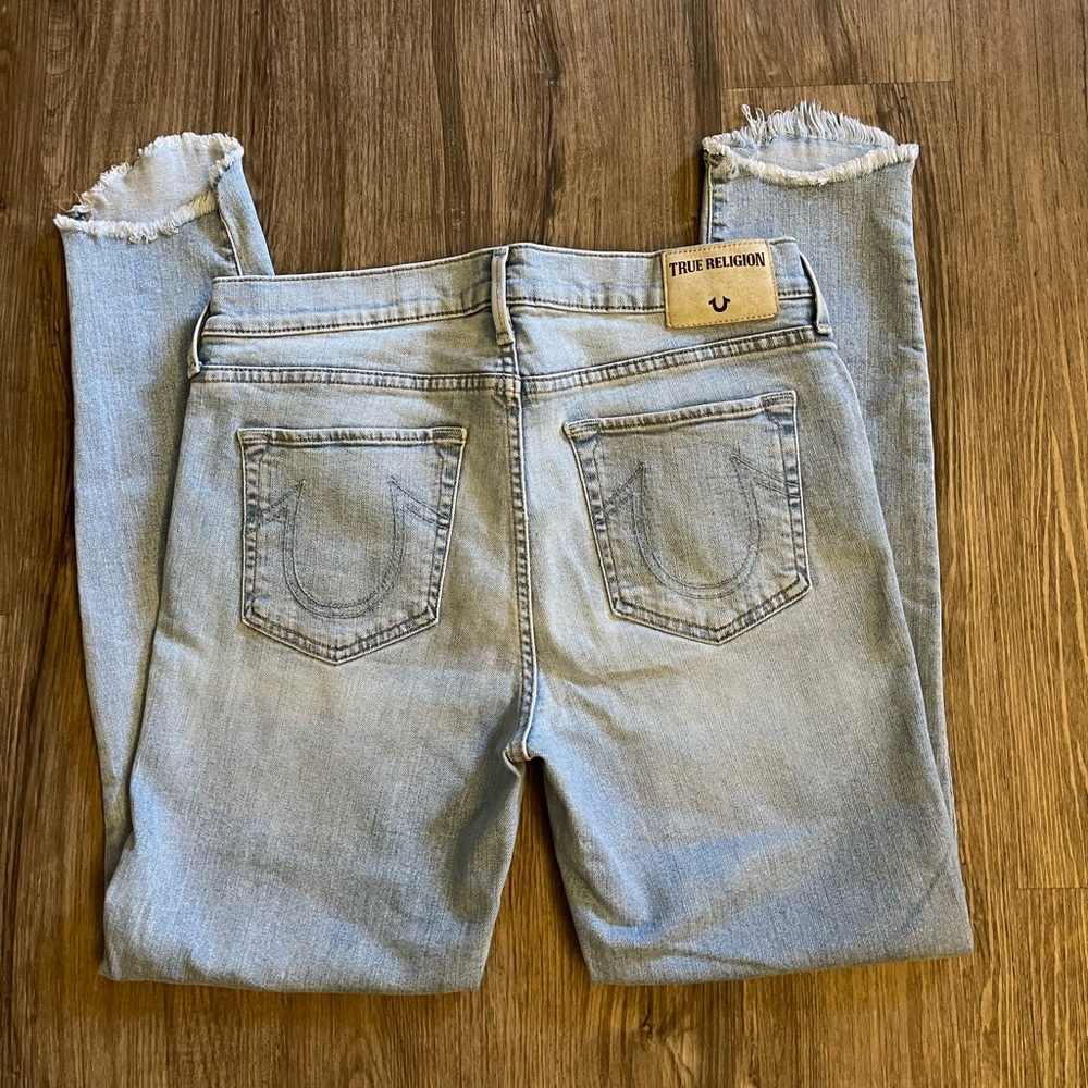 TRUE RELIGION | womens  Halle mid rise super skinny size 31